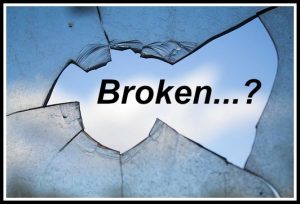 broken or brokenness