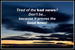 The Bad News Proves the Good News