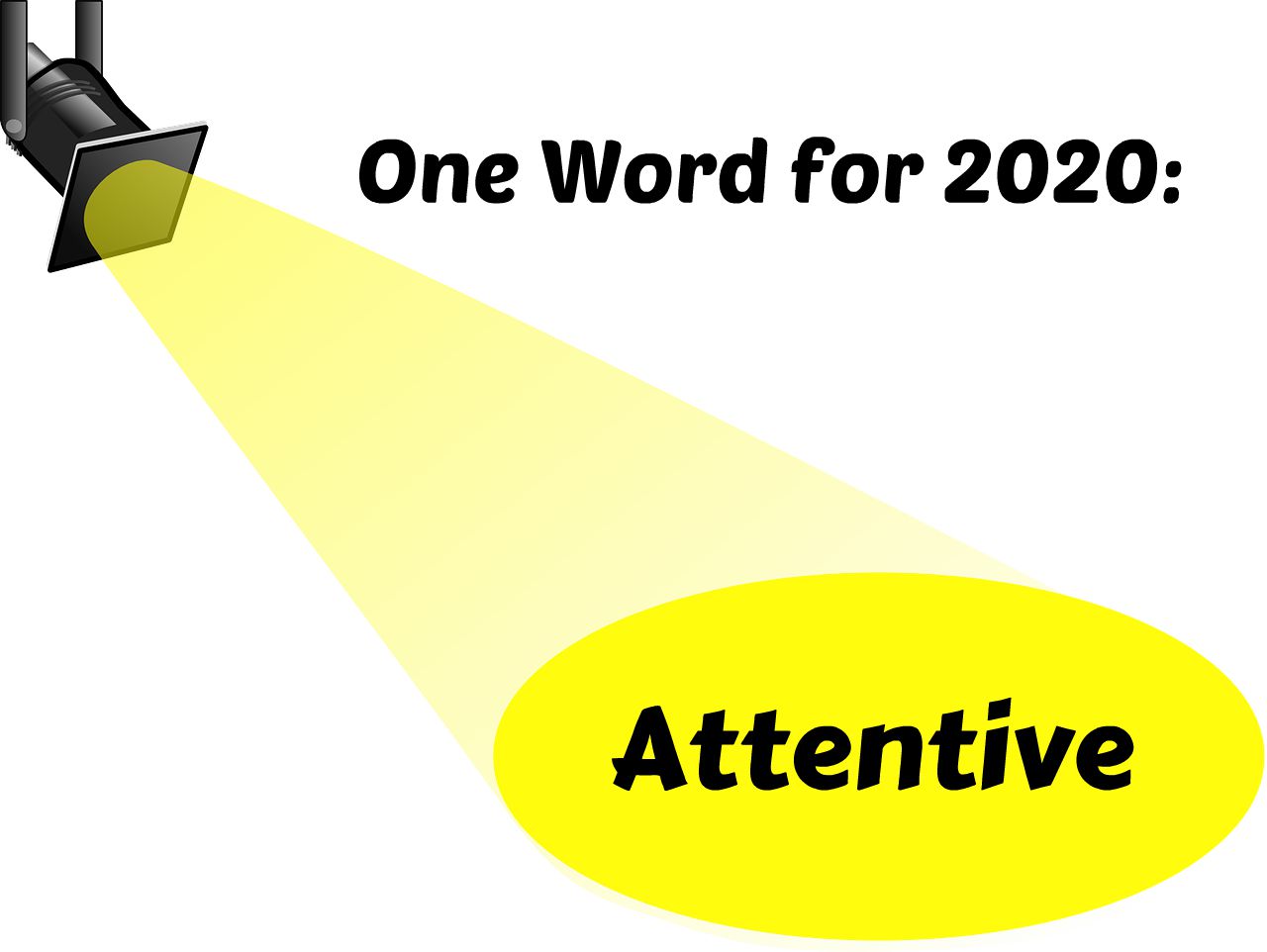 My One Word For 2020 Attentive Ava Pennington