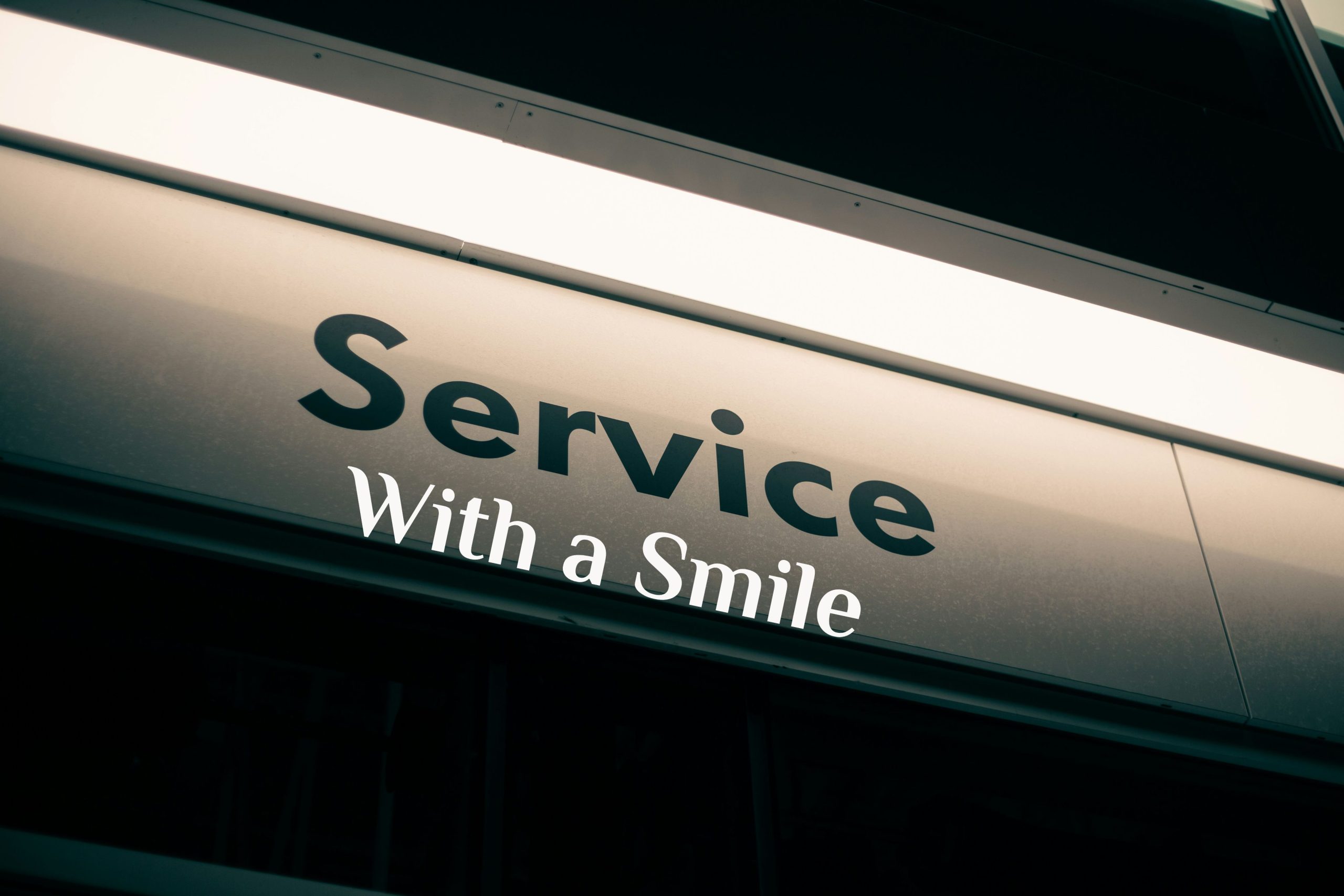 Service with a smile