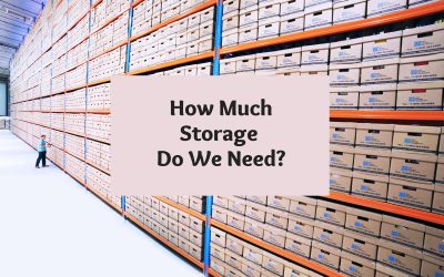 How Much Storage Do We Need?