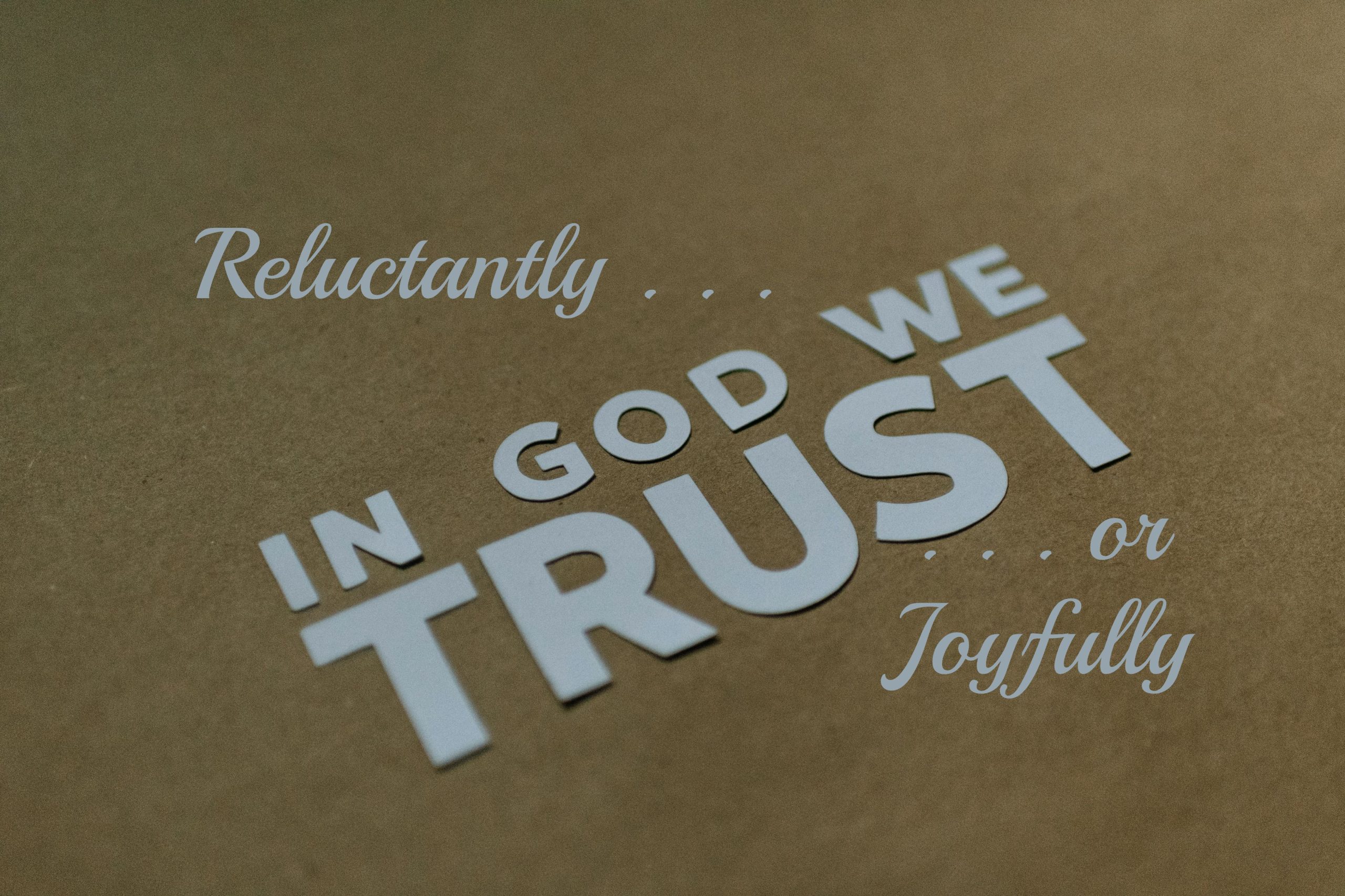 Trusting God