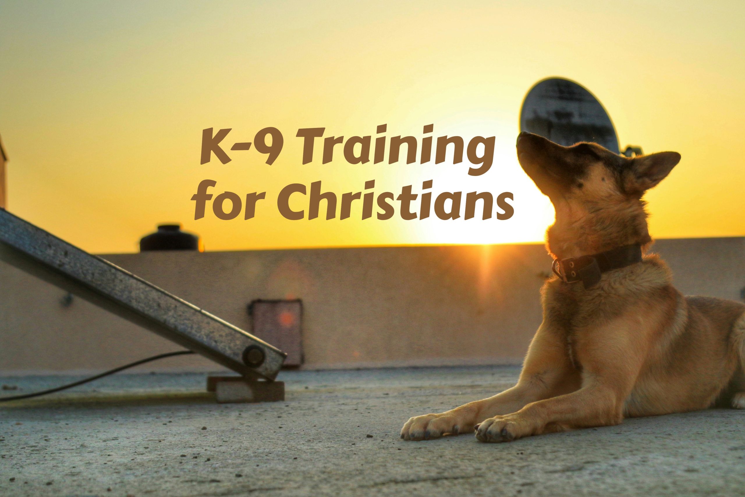 K-9 Training for Christians