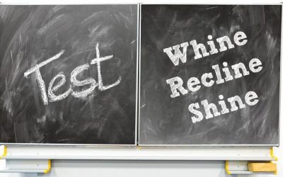 Response to Tests: Whine, Recline, or Shine?
