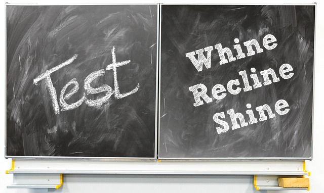 Response to Tests: Whine, Recline, or Shine?