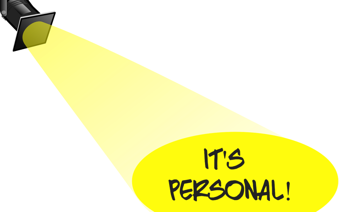 It’s Personal!