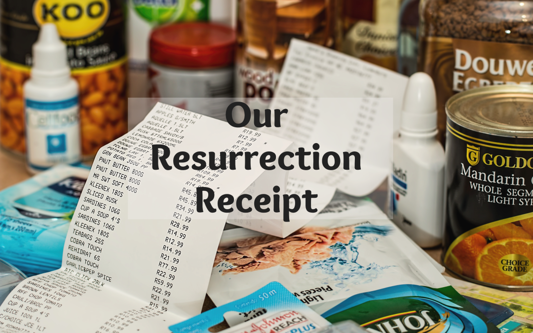 Our Easter Receipt